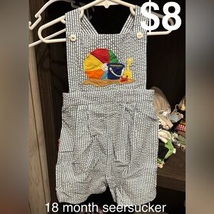 18 month beach seersucker jonjon